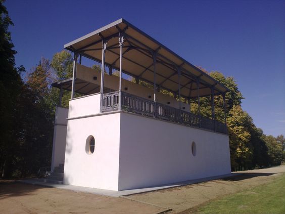 Rehabilitación  Tribuna del Campo de Polo La Granja de San Ildefonso